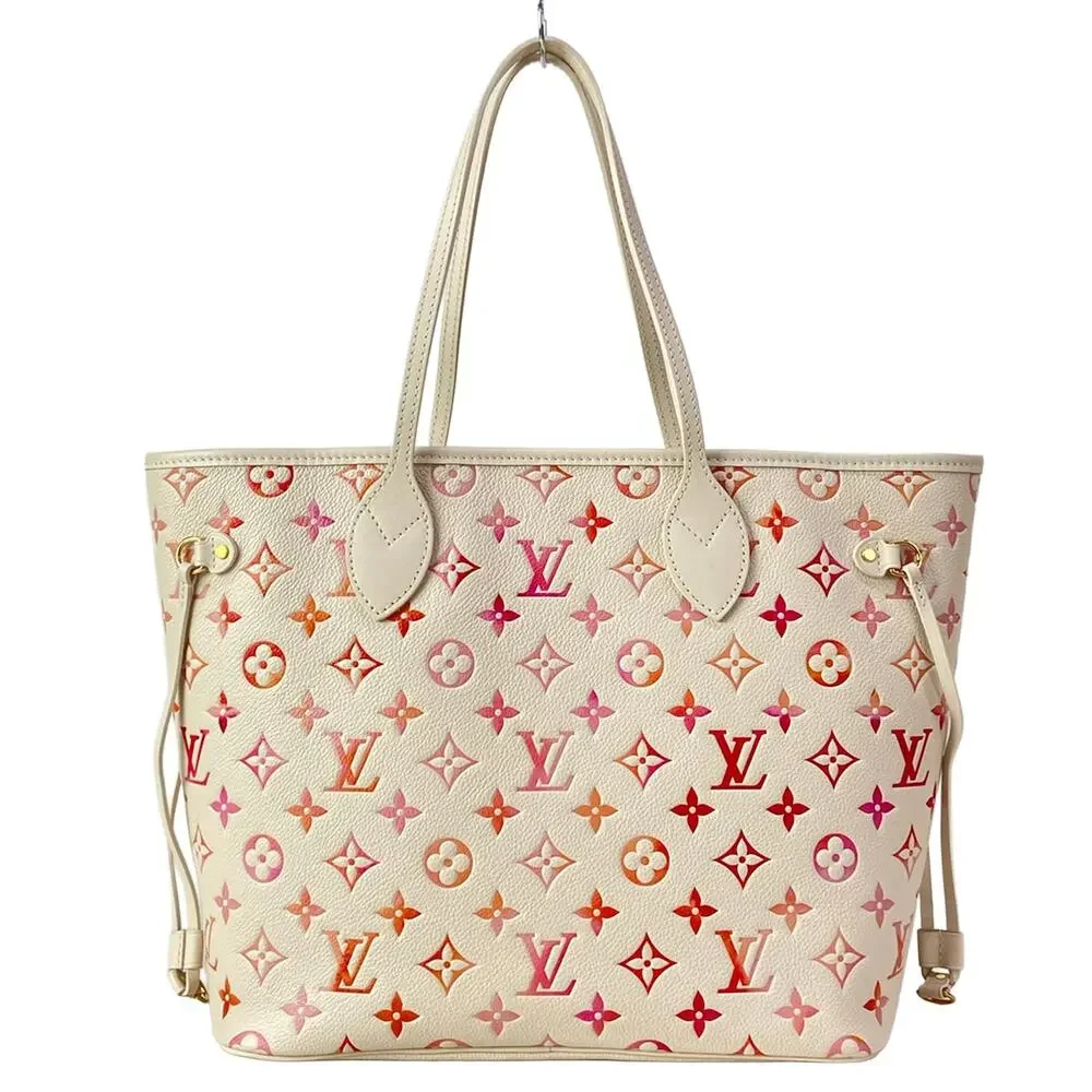Louis Vuitton Neverfull MM Monogram Empreinte Tote Bag M47080